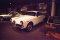 White 1958 Alfa Romeo Guilietta Sprint Veloce Royalty Free Stock Photo